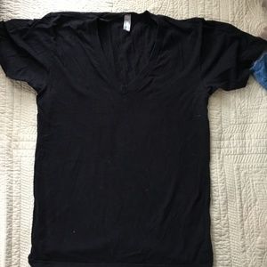 American apparel sustainable edition v neck tee